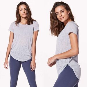 Lululemon Round Two Tee Burnout